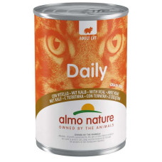 Almo Nature (Альмо Натюр) Daily Cat Сalf - Вологий корм для котів з яловичиною 400 г
