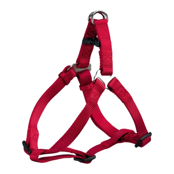 Trixie (Трикси) - Шлея-петля для собак нейлон красная XS–S 30–40 см / 10 мм