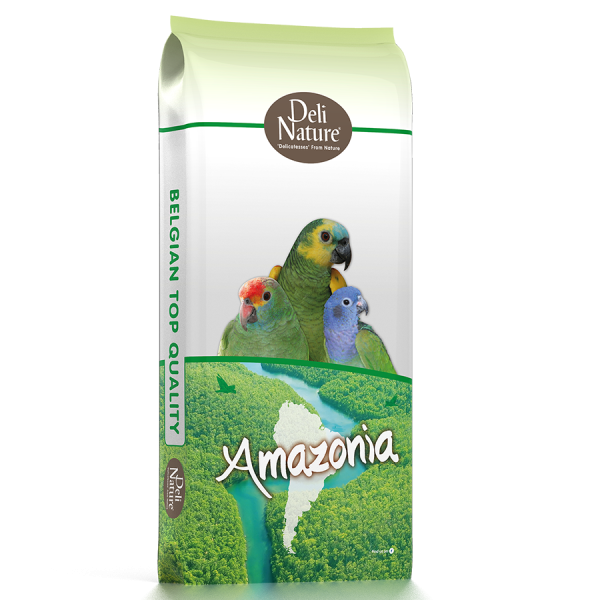 Deli Nature (Дели Натур) 22 - Parrots Amazonia - Полнорационный корм для видов попугаев амазон богат фруктами включая папайю ананас и изюм 15 кг