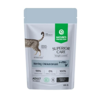 Nature's Protection (Натур Протекшн) Superior Care Weight Control Grain Free Adult Cats All Breeds With Herring And Chicken Breast - Влажный корм для кошек для контроля веса с сельдью и курицей 85 г