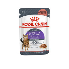 Royal Canin (Роял Канін) Cat Appetite Control Care Gravy Pouches Adult Poultry - Вологий корм для дорослих котів для обмеження випрошування їжі шматочки в соусі з м’ясом птиці 85 г