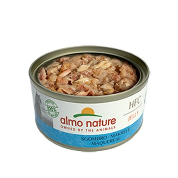 Almo Nature (Альмо Натюр) HFC Cat Jelly Mackerel - Влажный корм для кошек со скумбрией 70 г
