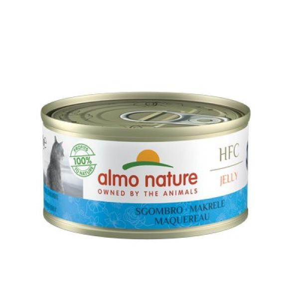 Almo Nature (Альмо Натюр) HFC Cat Jelly Mackerel - Влажный корм для кошек со скумбрией 70 г