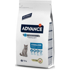 Advance Cat Sterilized Turkey - Сухий корм для дорослих стерилізованих котів з індичкою 1.5 кг