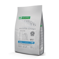 Nature\'s Protection (Натур Протекшн) Superior Care White Dogs Grain Free Adult Small & Mini Breeds Herring - Сухой корм для взрослых собак малых пород с белой шерстью 1.5 кг