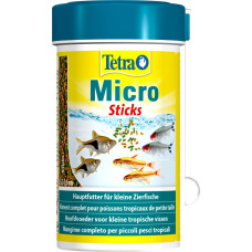 Tetra (Тетра) Micro Sticks - Корм для акваріумних дрібних рибок мікропалички 100 мл