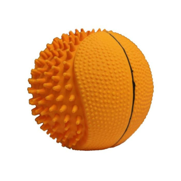 Іграшка Misoko (Місоко) Dog Toy Basketball Orange - Игрушка для собак баскетбольный мяч латексный оранжевая 10 см