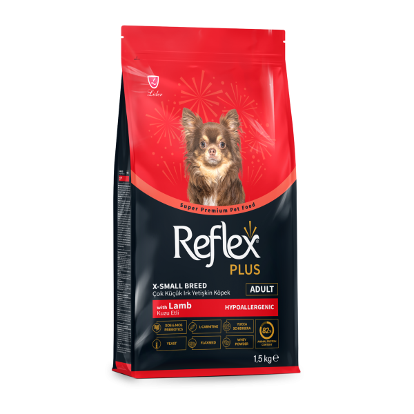 Reflex Plus (Рефлекс Плюс) Dog Miniature Breed Lamb - Сухой корм для собак миниатюрных пород с ягнёнком 1.5 кг