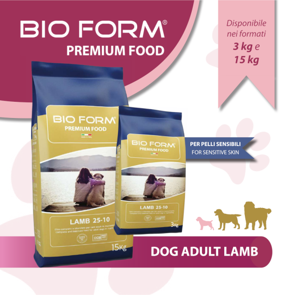 Bio Form (Био Форм) Premium Food Lamb – Сухой корм для собак с ягненком 3 кг