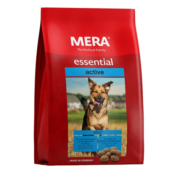 Mera (Мера) Dog Essential Active - Сухой корм для собак с активным образом жизни с птицей 12.5 кг