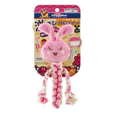 DoggyMan (Догімен) Cotton Rabbit - Іграшка для собак жувальний кролик з пищалкою 18x7.5x18 см