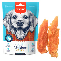 Wanpy (Ванпи)Chicken Jerky Dog - Лакомство для собак, куриное филе вяленое 100 г