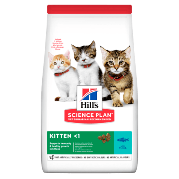 Hill`s (Хилс) Science Plan Kitten Tuna - Сухой корм для котят с тунцом 7 кг