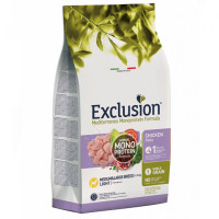 Exclusion (Эксклюжн) Dog Chicken Adult Medium & Large Breeds - Сухой корм для взрослых собак средних и больших пород с мясом курицы 3 кг