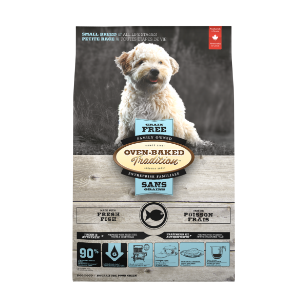Oven-Baked (Овен-Бейкд) Tradition Dog Adult Small Breed Grain Free Fish - Сухий беззерновий корм для дорослих собак дрібних порід з м’ясом риби 5.67 кг