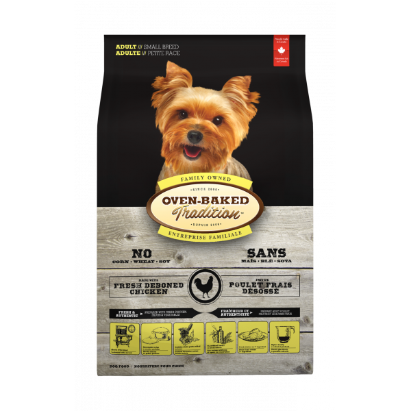 Oven-Baked (Овен-Бэйкд) Tradition Dog Adult Small Breed Chicken - Сухой корм для взрослых собак мелких пород с мясом курицы 5.67 кг