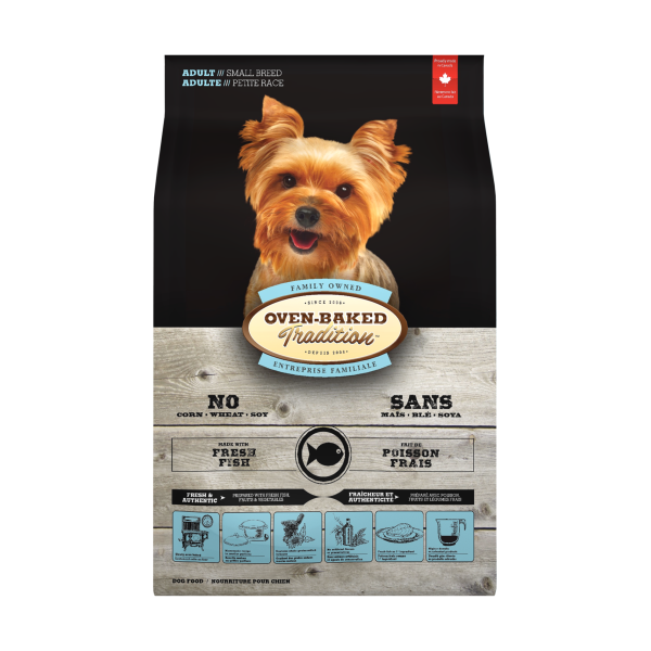Oven-Baked (Овен-Бэйкд) Tradition Dog Adult Small Breed Fish - Сухой корм для взрослых собак мелких пород с мясом рыбы 2.27 кг