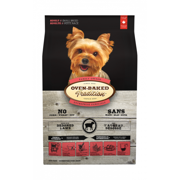 Oven-Baked (Овен-Бейкд) Tradition Dog Adult Small Breed Lamb - Сухий корм для дорослих собак дрібних порід з м’ясом ягня 5.67 кг