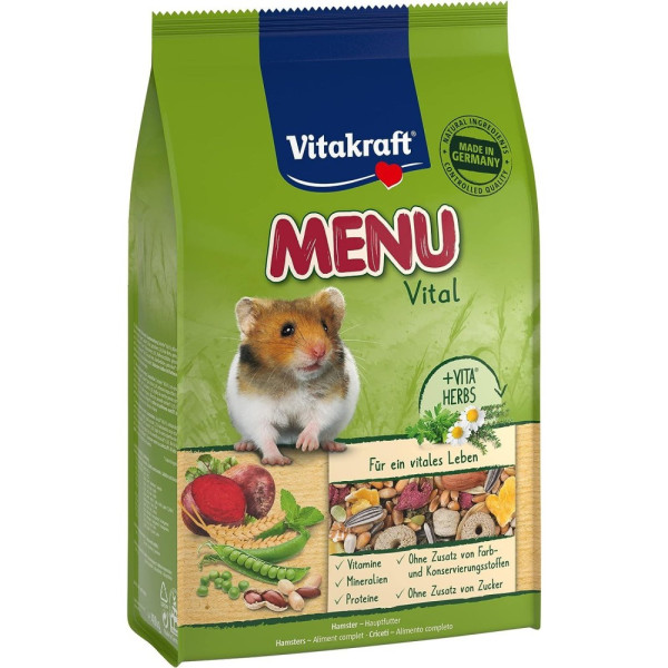 Vitakraft (Витакрафт) Premium Menu Vital Hamster - Корм для хомяков 400 г