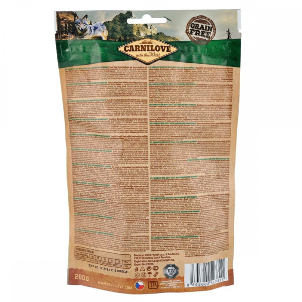 Carnilove (Карнілав) Semi Moist Duck with Rosemary - Ласощі для собак усіх порід з качкою беззернові 200 г