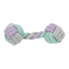 Trixie (Тріксі) Junior Rope Dumbbell - Іграшка для цуценят бавовняна гантель 15 см