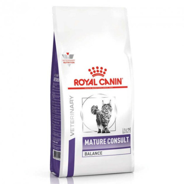 Royal Canin (Роял Канин) Cat Mature Consult Balance Poultry - Сухой корм для пожилых стерилизованных котов или котов с избыточным весом от 7 лет с мясом птицы 1.5 кг