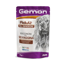 Gemon (Джемон) Dog Wet Adult Chunkies Wild game - Вологий корм для собак з дичиною 0.1 кг