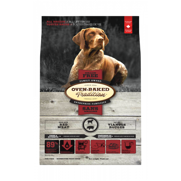 Oven-Baked (Овен-Бейкд) Tradition Dog Adult All Breed Grain Free Red Meat - Сухий беззерновий корм для дорослих собак всіх порід з червоним м’ясом 5.65 кг