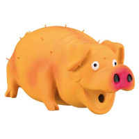 Trixie (Трикси) Bristle Pig - Игрушка поросенок латексный со звуком для собак 21 см