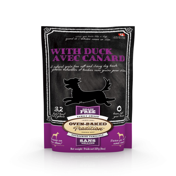 Oven-Baked (Овен-Бэйкд) Tradition Duck - Лакомство для собак всех возрастов с мясом утки 227 г