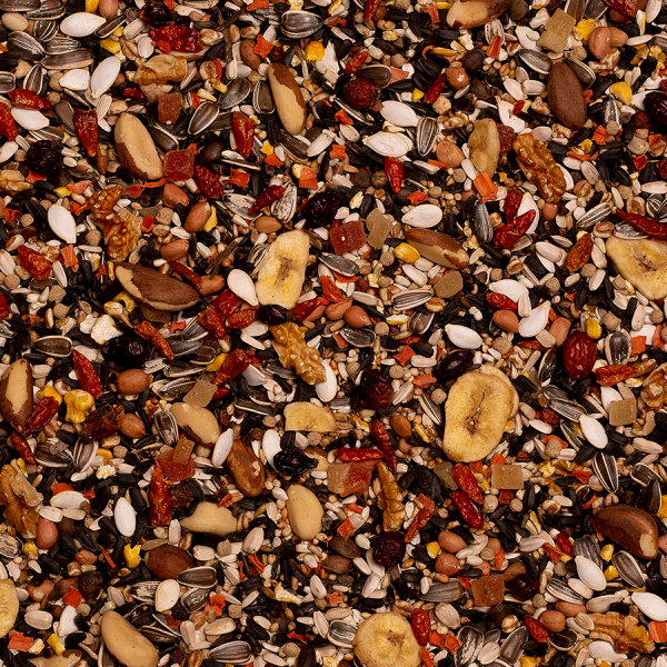 Deli Nature (Дели Натур) Birdelicious Parrots Pantanal - Полнорационный корм для попугаев Ара и Какаду с большим ассортиментом орехов 2 кг