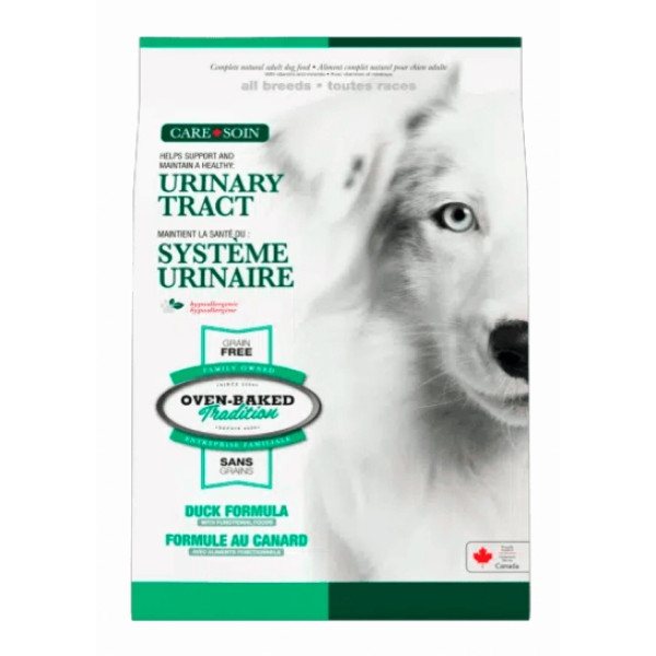 Oven-Baked (Овен-Бэйкд) Tradition Dog Adult All Breed Urinary Duck - Сухой корм для собак всех пород для ухода за мочевыводительной системой с мясом утки 1.81 кг
