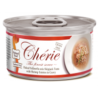 Cherie (Чери) Cat Tuna&Srimps in Gravy - Влажный корм для кошек с тунцом и креветками в соусе 80 г