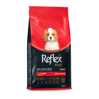 Reflex Plus (Рефлекс Плюс) Puppy Small Breed Lamb - Сухой корм для щенков мелких пород с ягнёнком 3 кг
