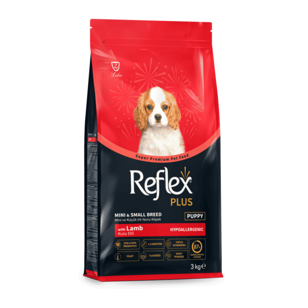 Reflex Plus (Рефлекс Плюс) Puppy Small Breed Lamb - Сухой корм для щенков мелких пород с ягнёнком 3 кг