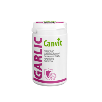 Canvit (Канвит) Garlic Tablets - Пищевая добавка для собак и кошек всех пород с чесноком, куркумой, ромашкой в комбинации с витамином В12 230 г