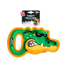 GiGwi (ГіГві) Mighty Challenge - Іграшка для великих собак крокодил з пищалкою 25 см