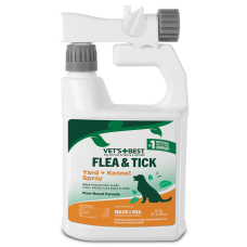 Vet's (Ветс Бест) Flea&Tick Home Yard + Kennel Spray - Репелентний засіб від бліх, кліщів та москітів у дворі 945 мл