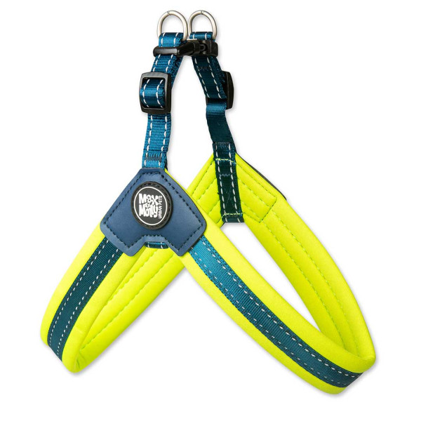 Max & Molly (Макс Молли ) Q-Fit Harness Matrix Lime Green XXS - Шлея для собак зеленого цвета