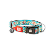 Max & Molly (Макс Молли) Smart ID Collar Popcorn M- Ошейник для собак с принтом попкорн