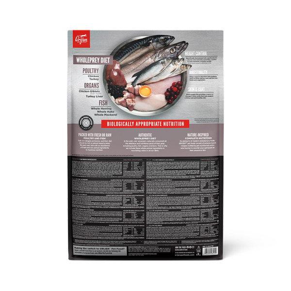 Orijen (Оріджен) Fit & Trim - Сухой корм для кошек с избыточным весом 5.4 кг