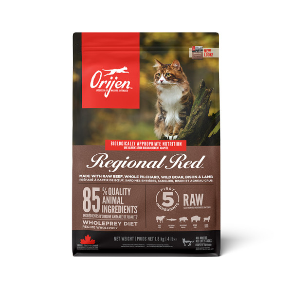 Orijen (Ориджен) Regional Red Cat - Сухой корм для кошек и котят 1.8 кг
