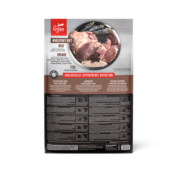 Orijen (Оріджен) Regional Red Dog - Сухий корм для собак усіх порід і віків з яловичиною, кабаном, бізоном і ягням 6 кг