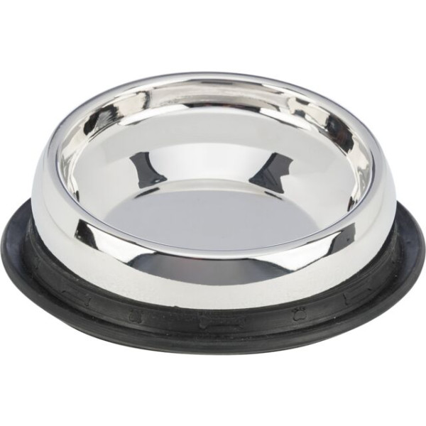 Trixie (Трикси) Feed Bowl for short-nosed breeds, stainless steel - Миска для короткомордых пород собак с нержавеющая стали 700 мл