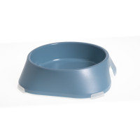 Fiboo (Файбо) Bowl Navy Blue M - Миска для животных с антискользящими накладками синяя 400 мл