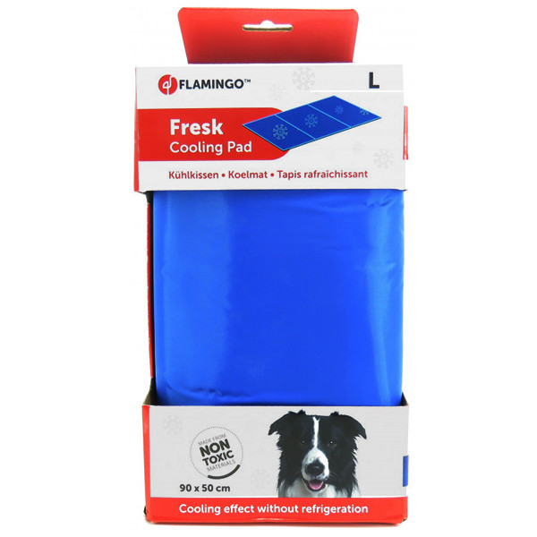 Flamingo (Фламінго) Cooling pad Fresk Rectangle Blue - Самоохолоджувальна підстилка для собак та котів 50х90 см