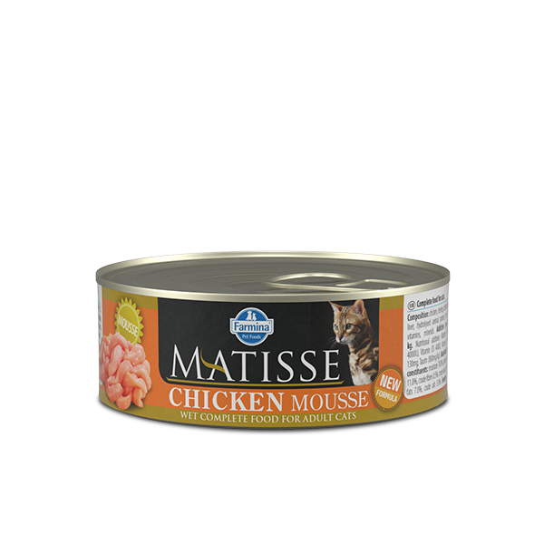 Farmina Matisse Cat Mousse Chicken - Влажный корм для котов с курицей 85 г
