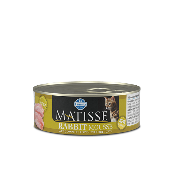 Farmina Matisse Cat Mousse Rabbit - влажный корм для котов с кроликом 85 г
