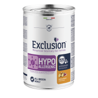 Exclusion (Эксклюжн) Dog Vet Diet Hypoallergenic With Quail - Влажный корм с перепелом для собак с пищевой аллергией 400 г