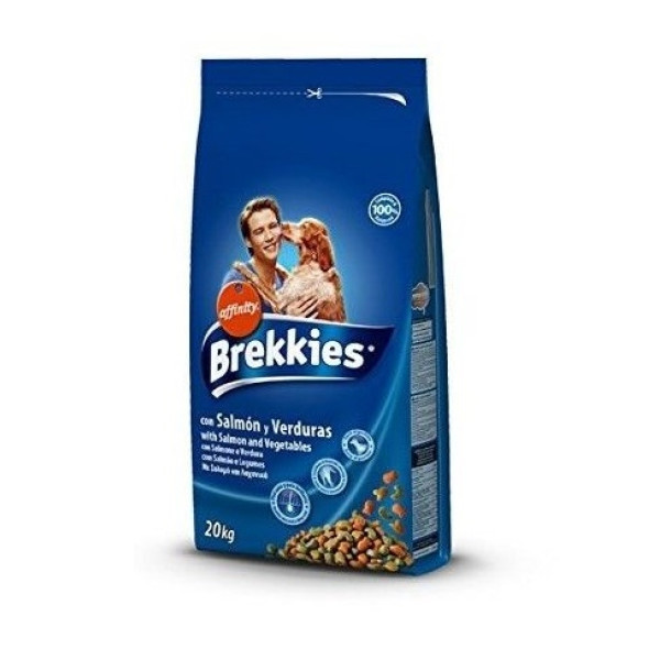 Brekkies (Брекис) Dog Fish Salmon - Сухой корм для собак с лососем 20 кг